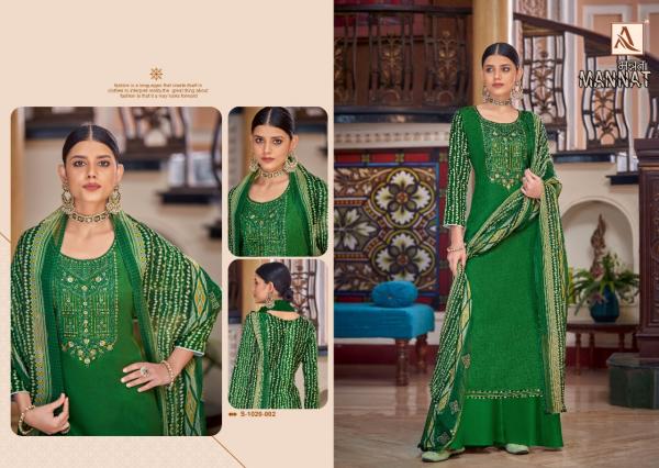 Alok Mannat Exclusive Zam Printed Designer Suits Collection